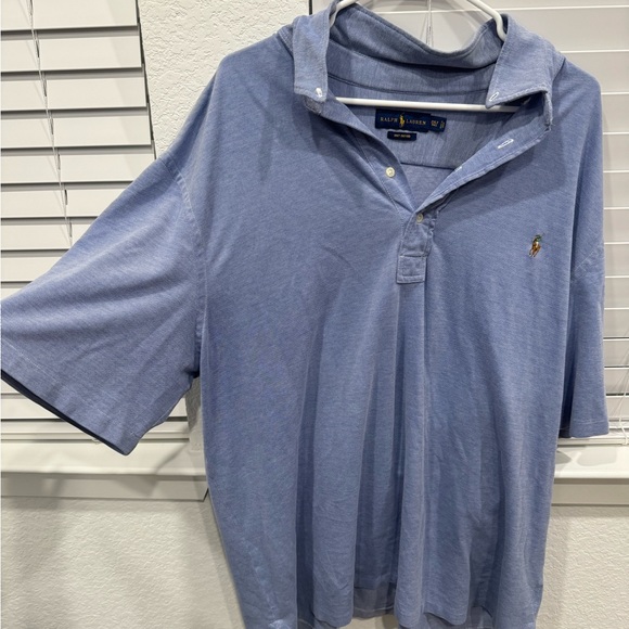 Polo Ralph Lauren size 2XLT in light blue color. Very minimal signs of wear. - Picture 2 of 6